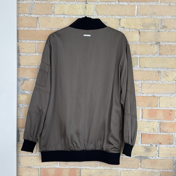 New Soia & Kyo Dark Olive Bomber Jacket - Picture 8 of 8